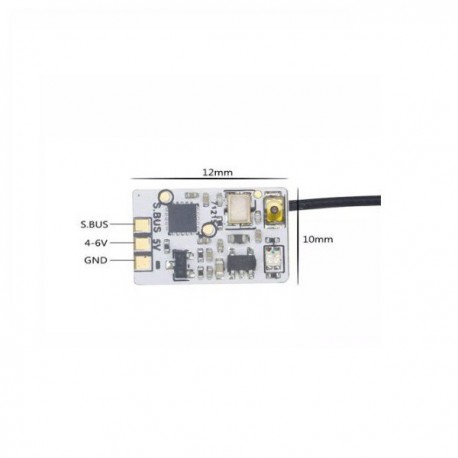X-BOSS RX2A PRO 2.4GHz mini přijímač pro AFHDS 2A Flysky FS-I6 FS-i6S FS-TM8