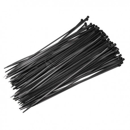 Stahovací pásek pro kabely 4.5x200, polyamid 6.6 černý