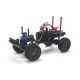 S-idee RC Auto Crawler 2.4G, 3CH, 1/18, RTR, červené