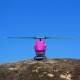 OMPHOBBY M1 RC 3D vrtulník BNF-fialová